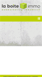 Mobile Screenshot of la-boite-immo.com